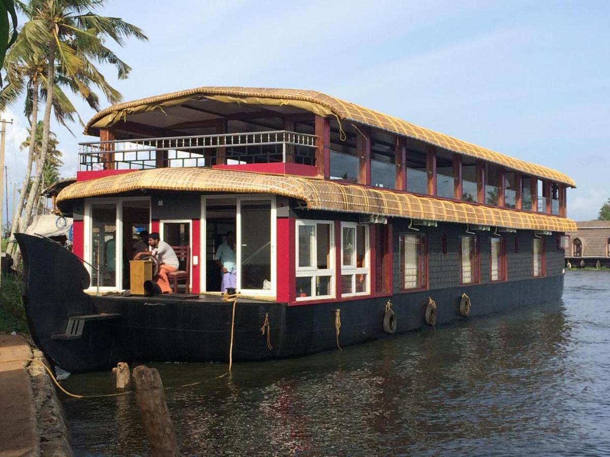 Beach Paradise Day Cruise Houseboat Alappuzha Bagian luar foto