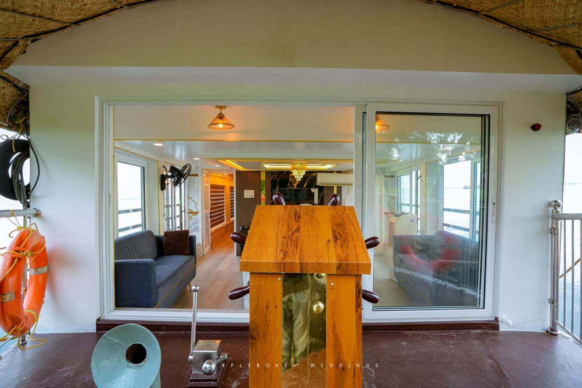 Beach Paradise Day Cruise Houseboat Alappuzha Bagian luar foto